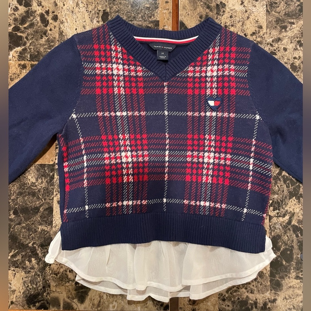 Tommy Hilfiger Toddler Girl Sweater - Picture 3 of 7